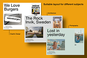 Modern Portfolio Template, a Presentation Template by Typefool's Shop (Thumbnail 3 of 11)