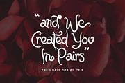 Megilan Curly Handwritten Font, a Font by Dicubit (Thumbnail 5 of 10)