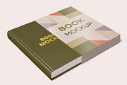 Book Cover Mockup, a Books & Magazine Mockup by GraphicWave (Thumbnail 1 of 6)