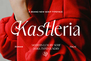 Kastleria - Luxury Serif, a Font by Dora Typefoundry (Thumbnail 1 of 10)