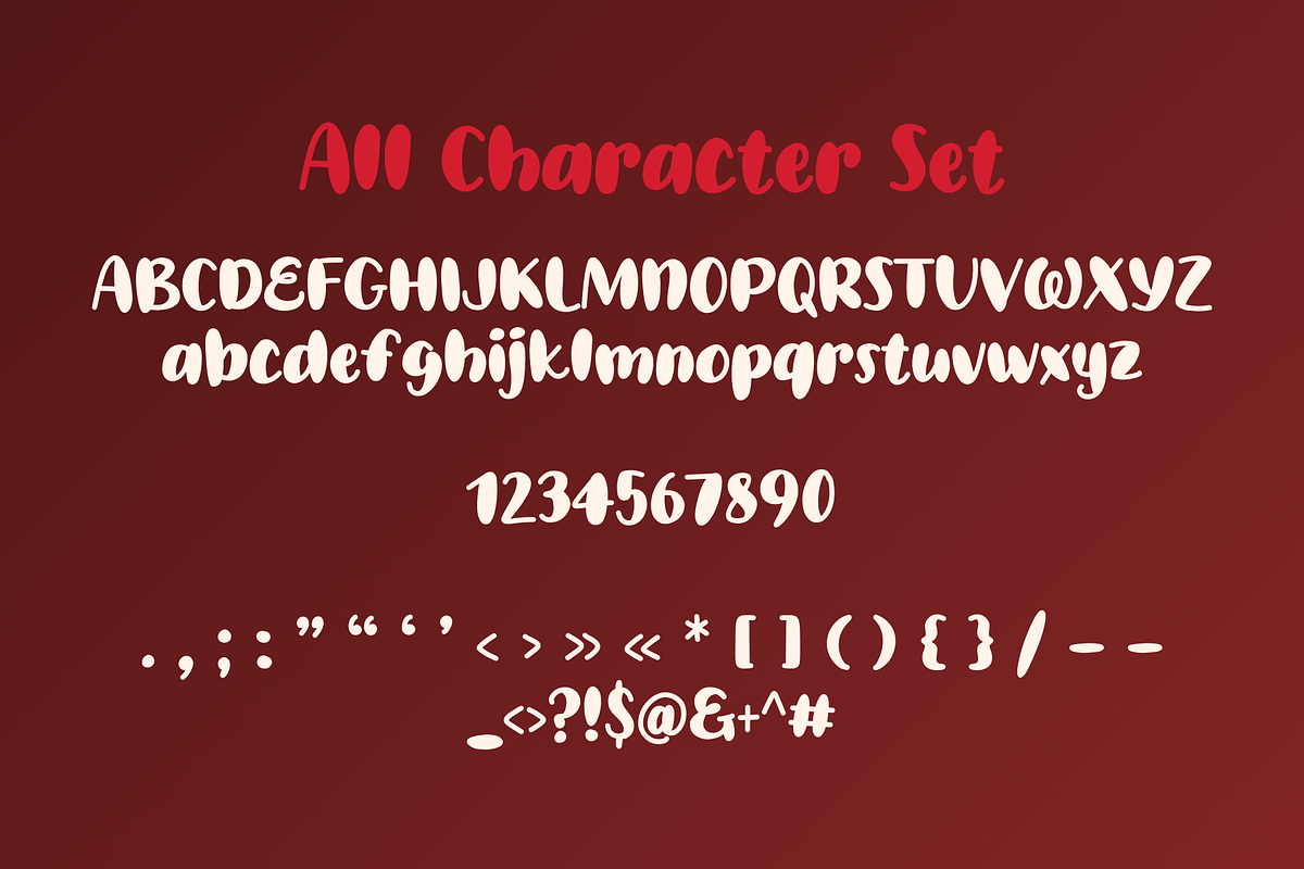 Yuletide is a handwritten font, a Handwritten Font by Brown Cupple (Photo 8 of 9)