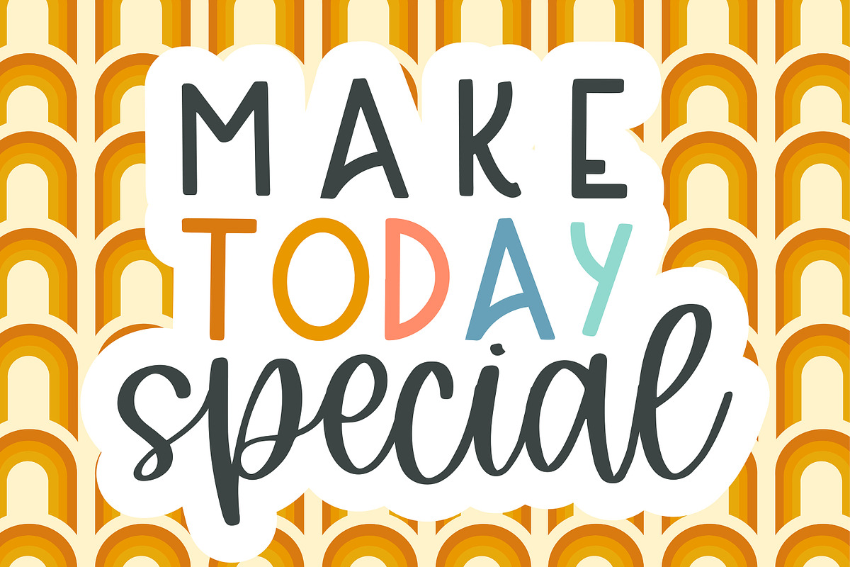 afterglow sans + 2 bonus scripts, a Font by OnTheSpotStudio (Photo 3 of 4)