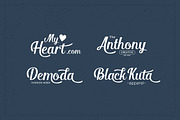Shintia Script, a Script Font by Seniors (Thumbnail 3 of 5)