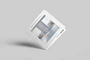 Square Bi-Fold Brochure Mockup, an Advertising Mockup by Illusiongraphic (Thumbnail 7 of 22)