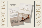 Nerilla Rough, a Serif Font by Craft Supply Co. (Thumbnail 4 of 8)
