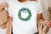 Cute Cartoon Christmas Clipart, an Illustration by Canvas Craft (Thumbnail 6 of 7)