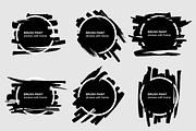 Brush paint strokes with frame, a Graphic by Volyk (Thumbnail 2 of 3)
