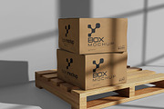 Box Mockup For Branding, an Advertising Mockup by bimockup (Thumbnail 2 of 6)