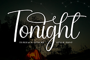 Tonight | Script Font, a Handwritten Font by Scratchones (Thumbnail 1 of 9)