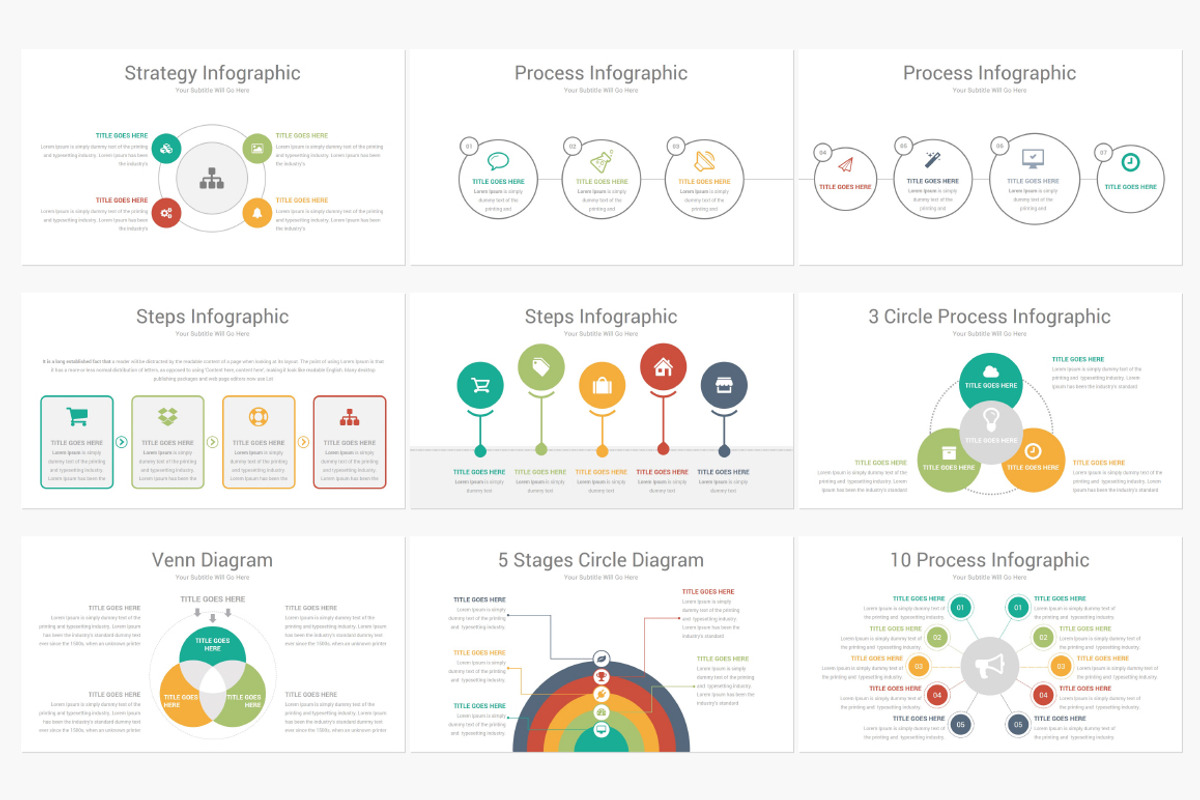 60% OFF-Complete Infographics Bundle, a Presentation Template by SlideArt (Photo 5 of 51)