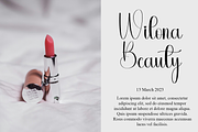 Biografi, a Handwritten Font by InermediaSTUDIO (Thumbnail 8 of 8)