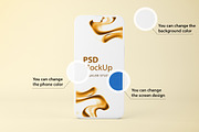 Clay iPhone 14 Mockup, an iPhone Mockup by Qaleb Studio (Thumbnail 2 of 13)