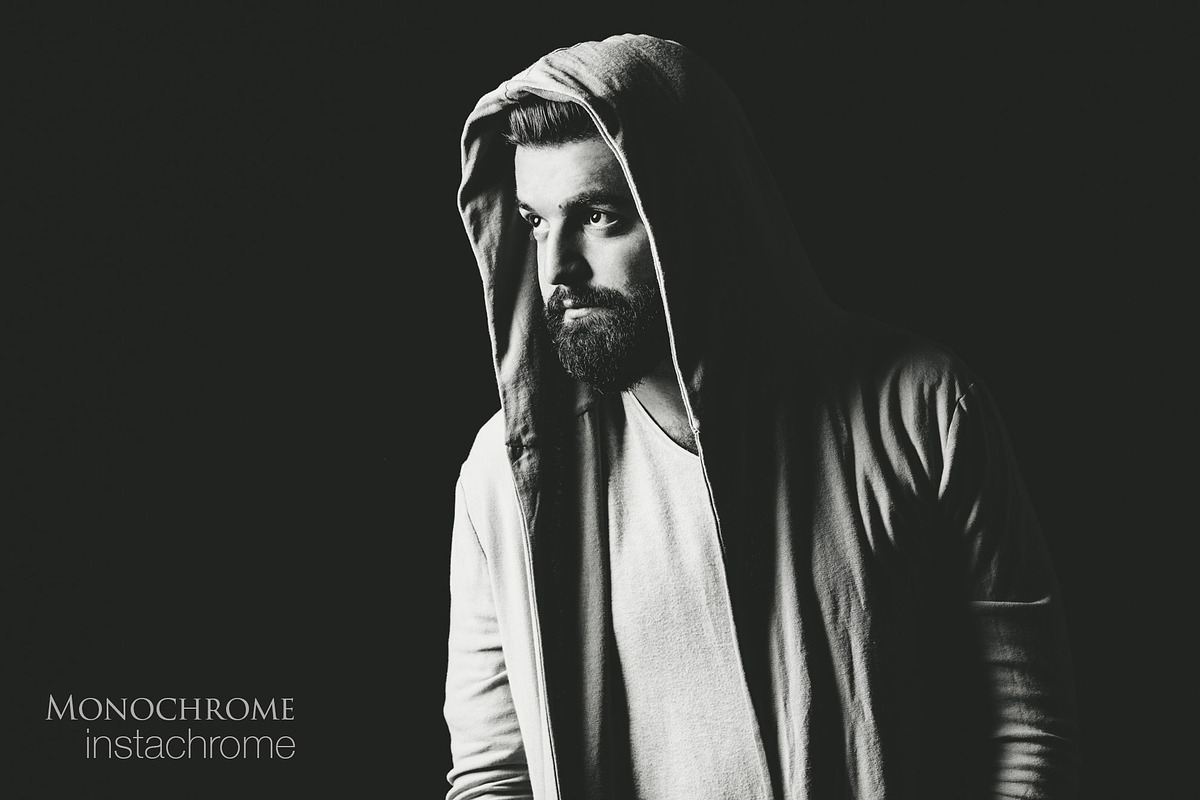 SALE! MONOCHROME Portrait Presets, an Action Add-On by Uplift Actions (Photo 12 of 23)