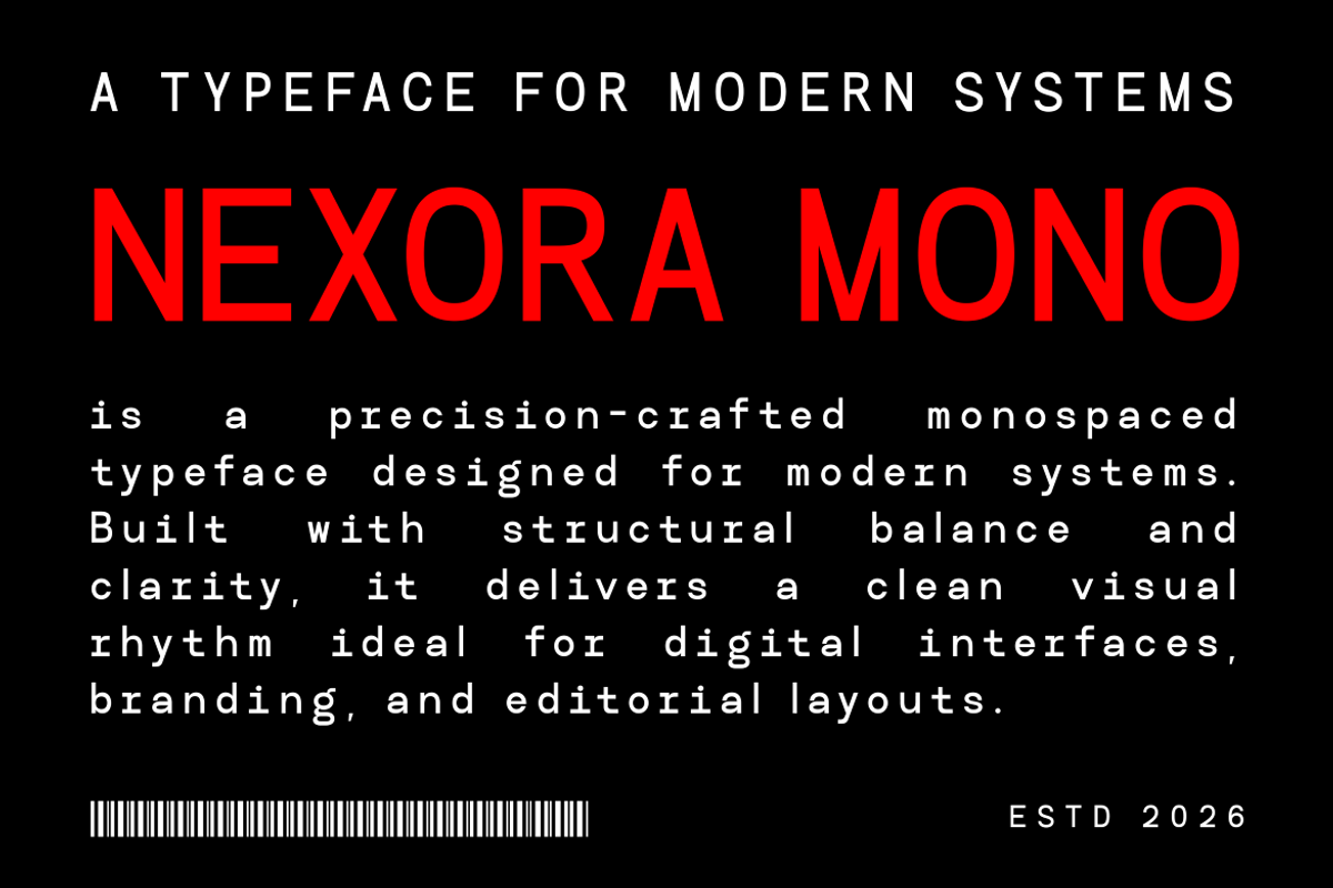 Codent Pro Modern Monospace Font, a Sans Serif Font by Rasio Studio (Photo 8 of 10)