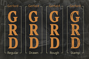 Gerfard Vintage, a Serif Font by Craft Supply Co. (Thumbnail 5 of 8)