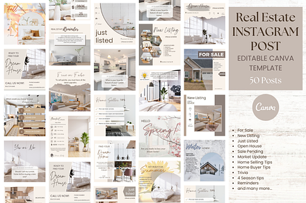 Realtor Instagram Editable Template