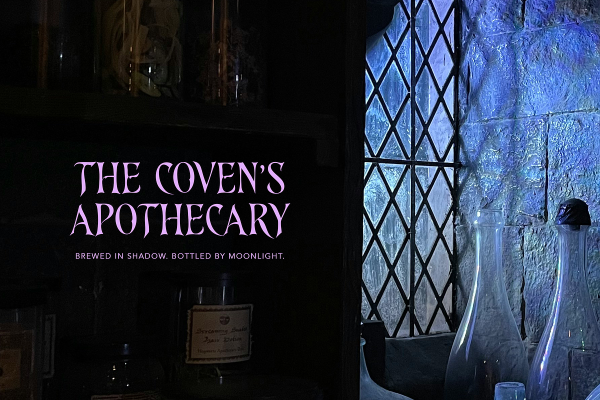 The Ninth Coven - Witchy Gothic Font, a Serif Font by gafaroff studio (Photo 4 of 8)