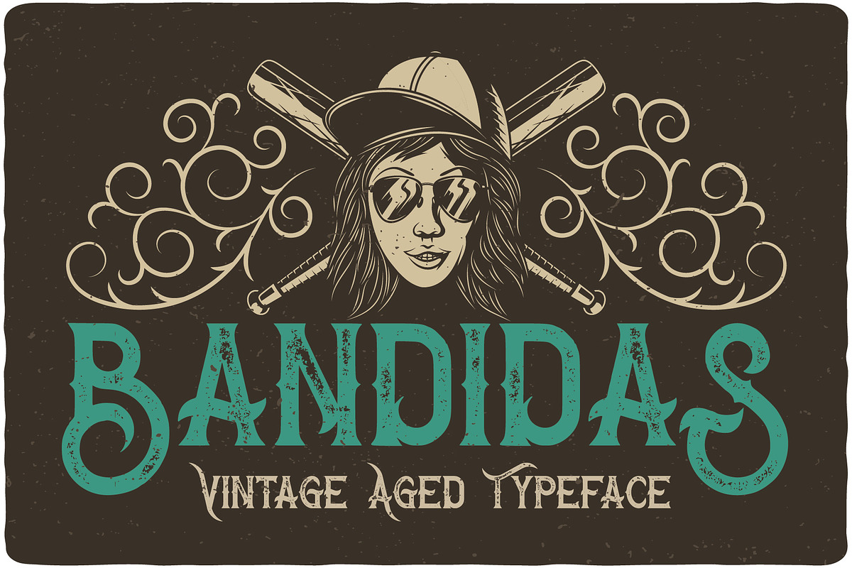 Bandidas Typeface preview 3