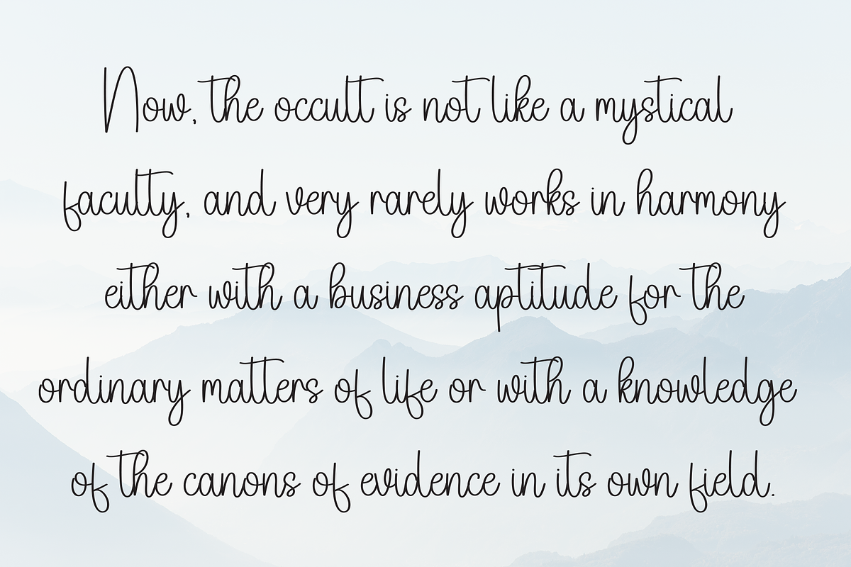 Halloween | Script Font, a Handwritten Font by Scratchones (Photo 6 of 8)