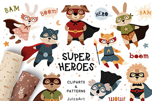 Animals Superheroes Collection