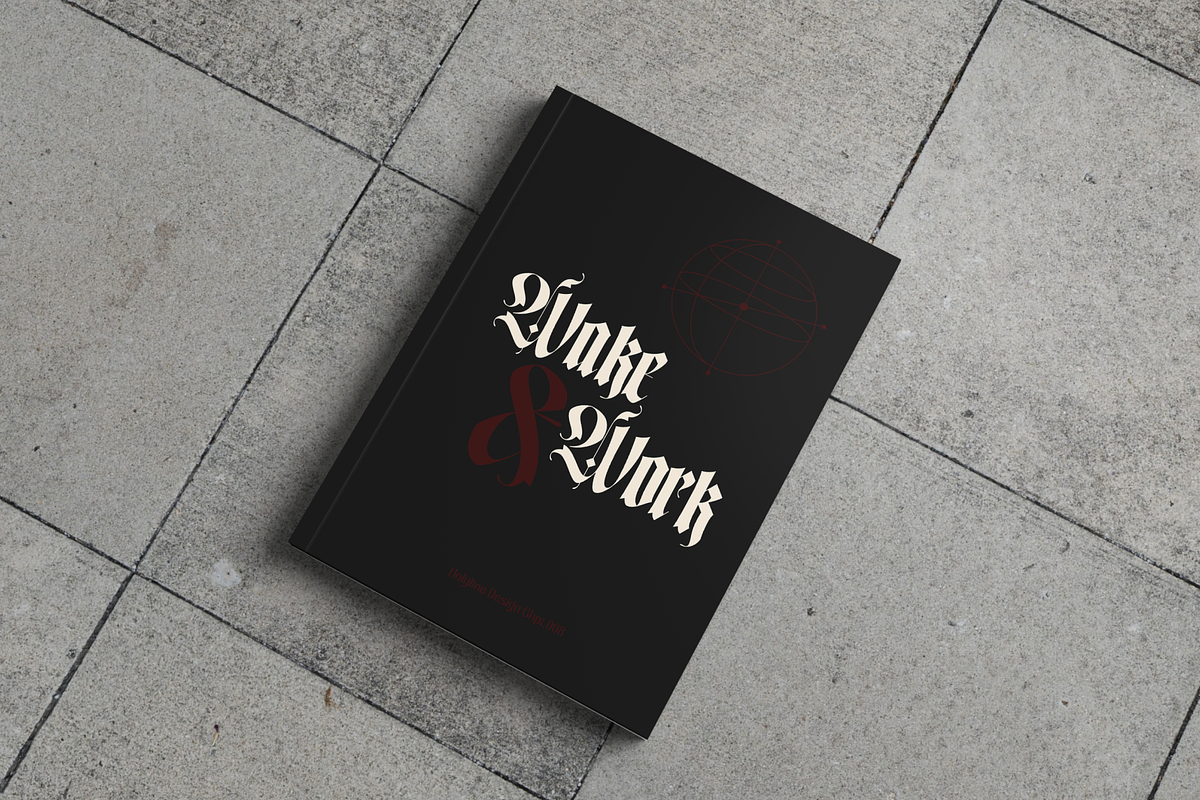 Wild Gothic - Blackletter Font, a Blackletter Font by Holyline Design (Photo 9 of 10)