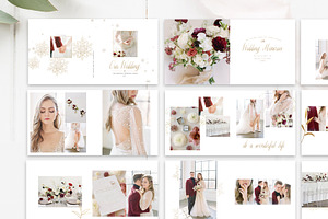 Gold Luxe Photography Album PSD