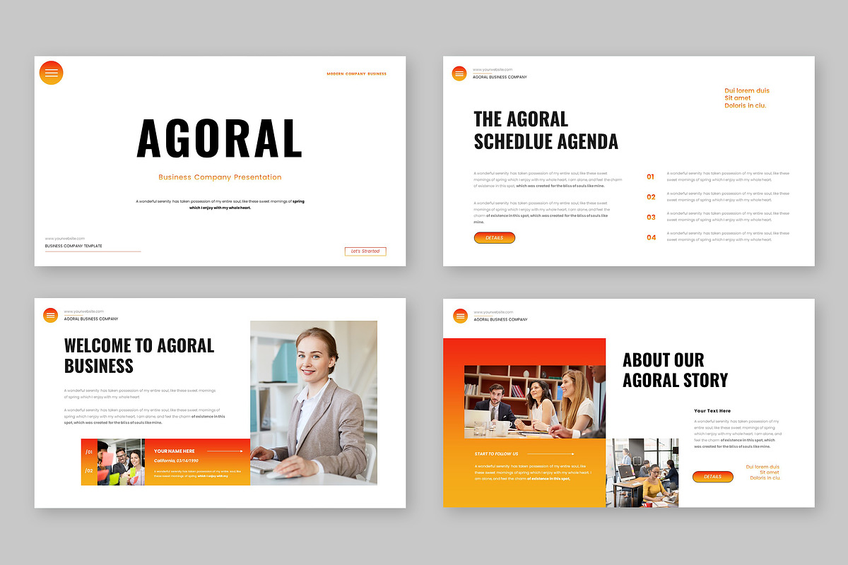 Agoral - Business Google Slides, a Presentation Template by rudiSasori (Photo 2 of 9)