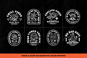 Surf Club Cartoon Collection, an Illustration by cd-design.co (Thumbnail 3 of 8)