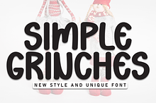 Simple Grinches | Script Font