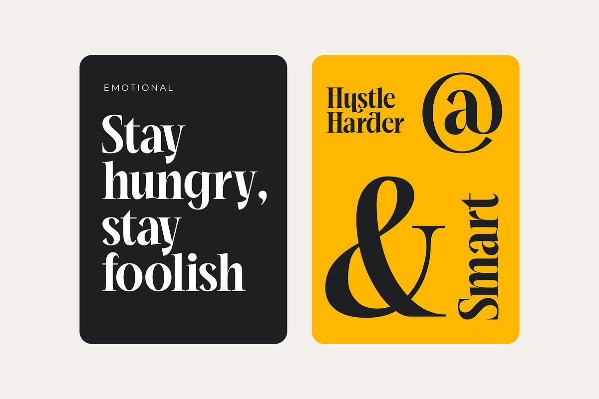 Mailyo Modern Serif Display Font, a Serif Font by timelesstype.co (Photo 8 of 20)