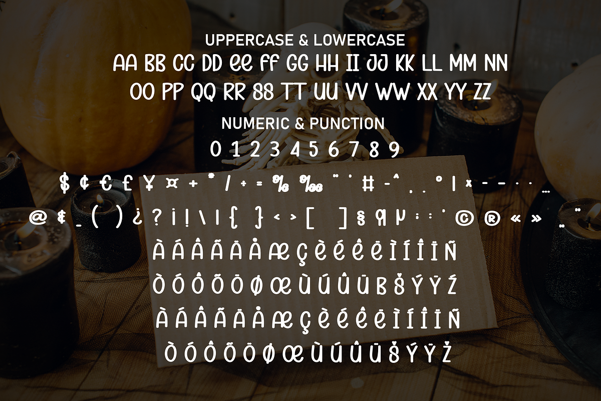 Haunted Notes | Script Font, a Script Font by Scratchones (Photo 7 of 8)
