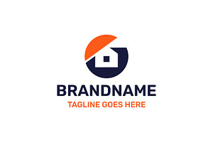 Letter G Home Simple Modern Logo, a Branding & Logo Template by Pray Art Design Studio