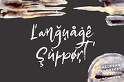 White Sand. Font + Extras., a Script Font by ClipArtRoom (Thumbnail 8 of 9)
