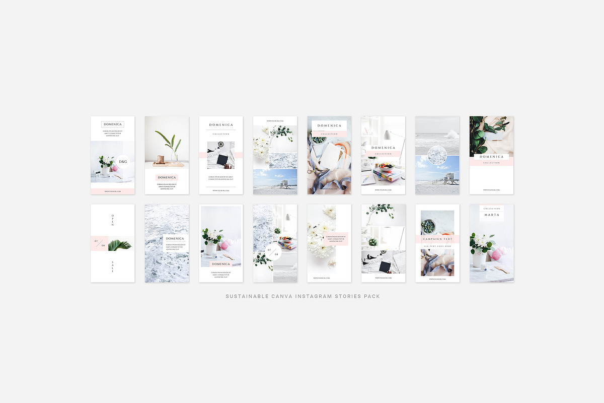 Light CANVA Instagram Stories Bundle, a Social Media Template by Swiss_cube (Photo 6 of 6)