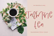 jasmine tea font, a Script Font by Mariyana (Thumbnail 1 of 7)