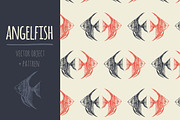 sketch angelfish, an Illustration by adi katz (Thumbnail 2 of 2)