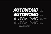 Automono Fonts, a Sans Serif Font by caocastudio (Thumbnail 3 of 16)