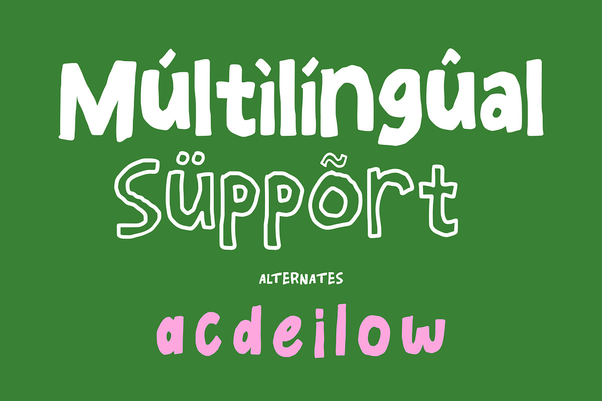 Shacklebolt Playful Handwritten, a Handwritten Font by Typehand Studio (Photo 9 of 9)