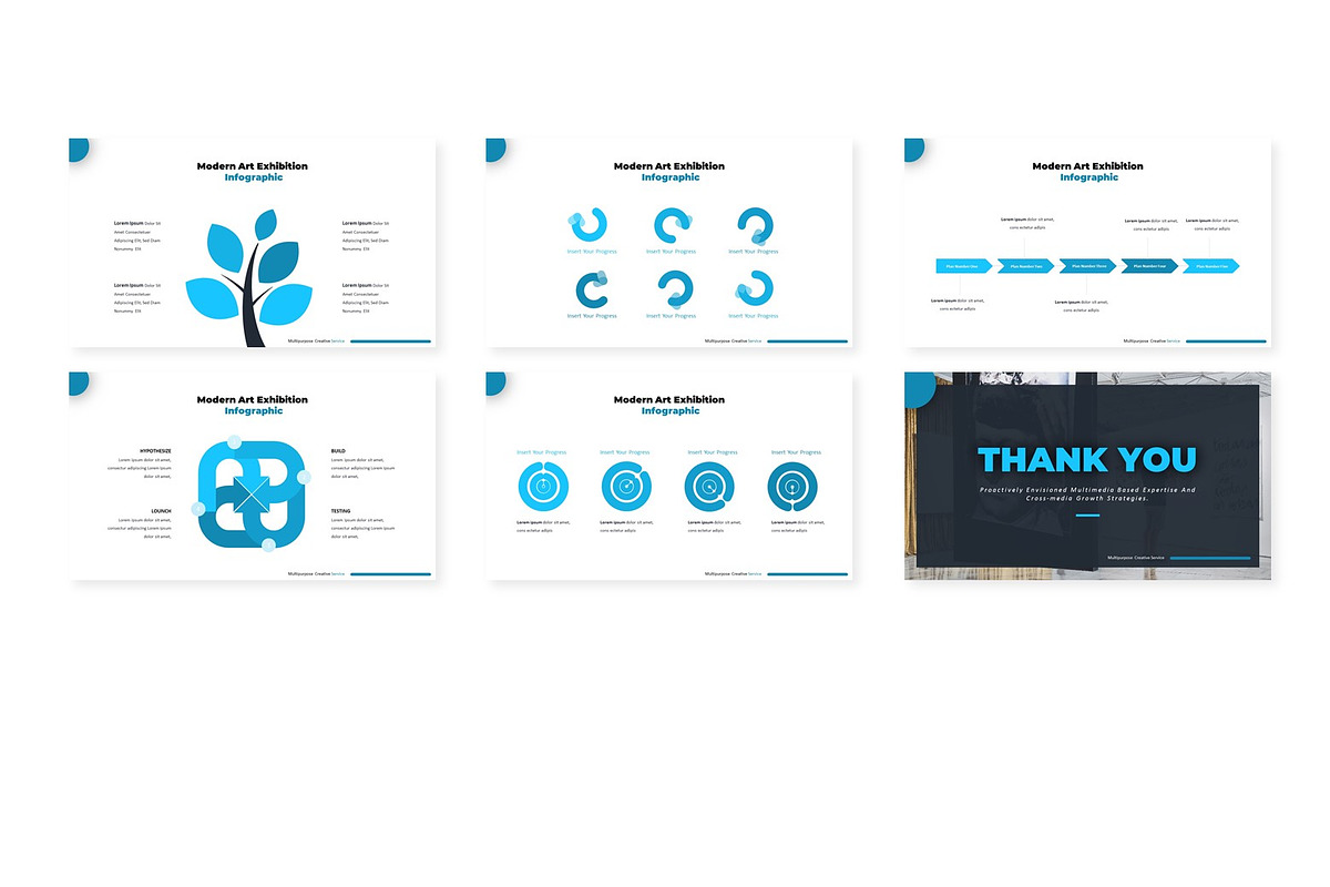 Exhibition - Powerpoint Template, a Presentation Template by AQR Studio