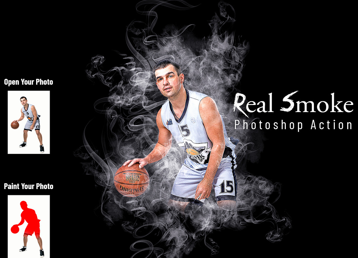 Smoke Photoshop Action Bundle, an Action Add-On by Studio Retouch (Photo 11 of 34)
