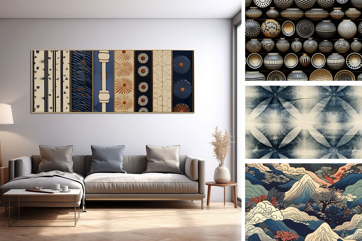 27 seamless Japan vintage pattern, a Pattern Graphic by ARTOZEN DIGITAL (Photo 11 of 15)