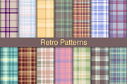 #228 Retro Fabric Patterns, a Pattern Graphic by Plaid4You (Thumbnail 1 of 5)