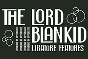 Oldbrothers Condense Sans, a Sans Serif Font by Haksen (Thumbnail 4 of 12)