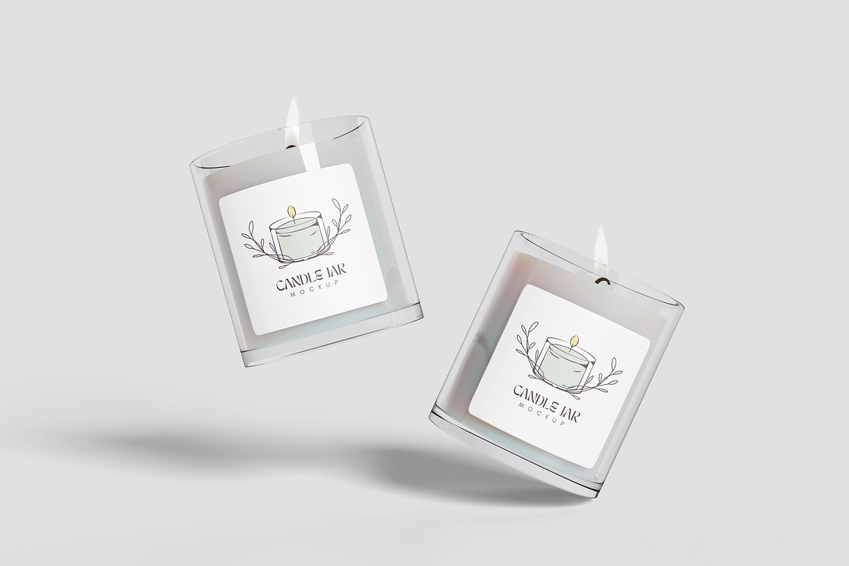 Candle Jar Mockup, a Cups & Container Mockup by Hazzpro_Std (Photo 4 of 6)