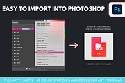 Kawaii Color Palette, a Palette Add-On by The Happy Palette (Thumbnail 3 of 6)