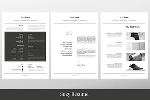 Suzy Resume Template