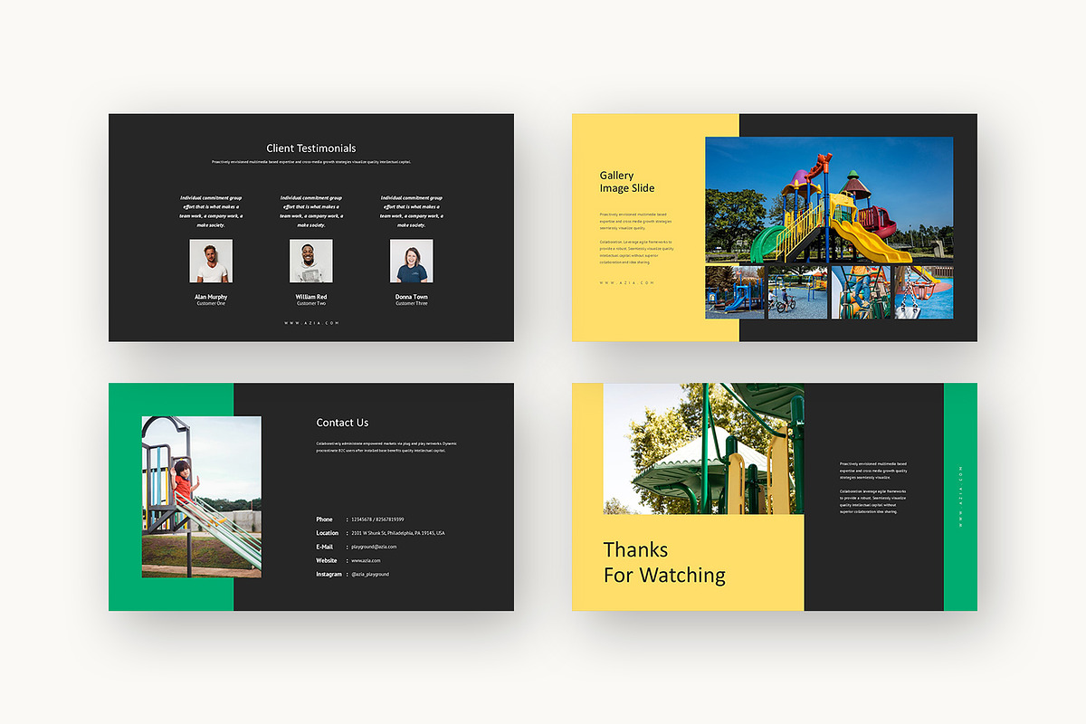 Azia : Kids Playground Google Slides, a Presentation Template by Punkl Camp (Photo 16 of 16)