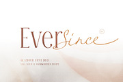 Ever Since - Glamour Font Duo, a Serif Font by Bale Type (Thumbnail 1 of 9)