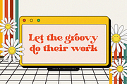 Mango Crush Retro Serif Font, a Serif Font by Pen Culture (Thumbnail 3 of 10)