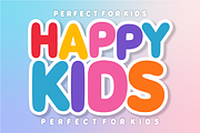 Kids Bubbles - Cute Bubble Font, a Sans Serif Font by KiddoGlyphs Studio (Thumbnail 3 of 5)